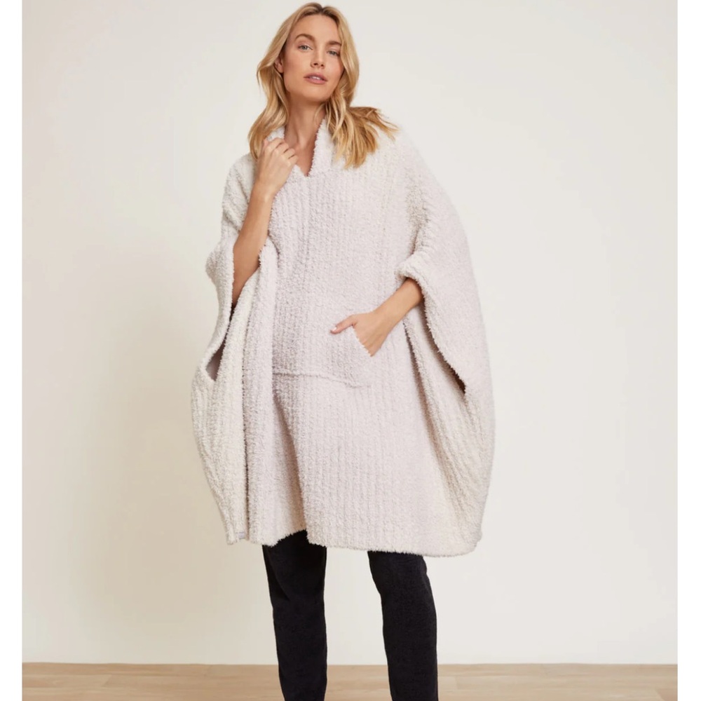 Barefoot Dreams Cozy Poncho - Cream